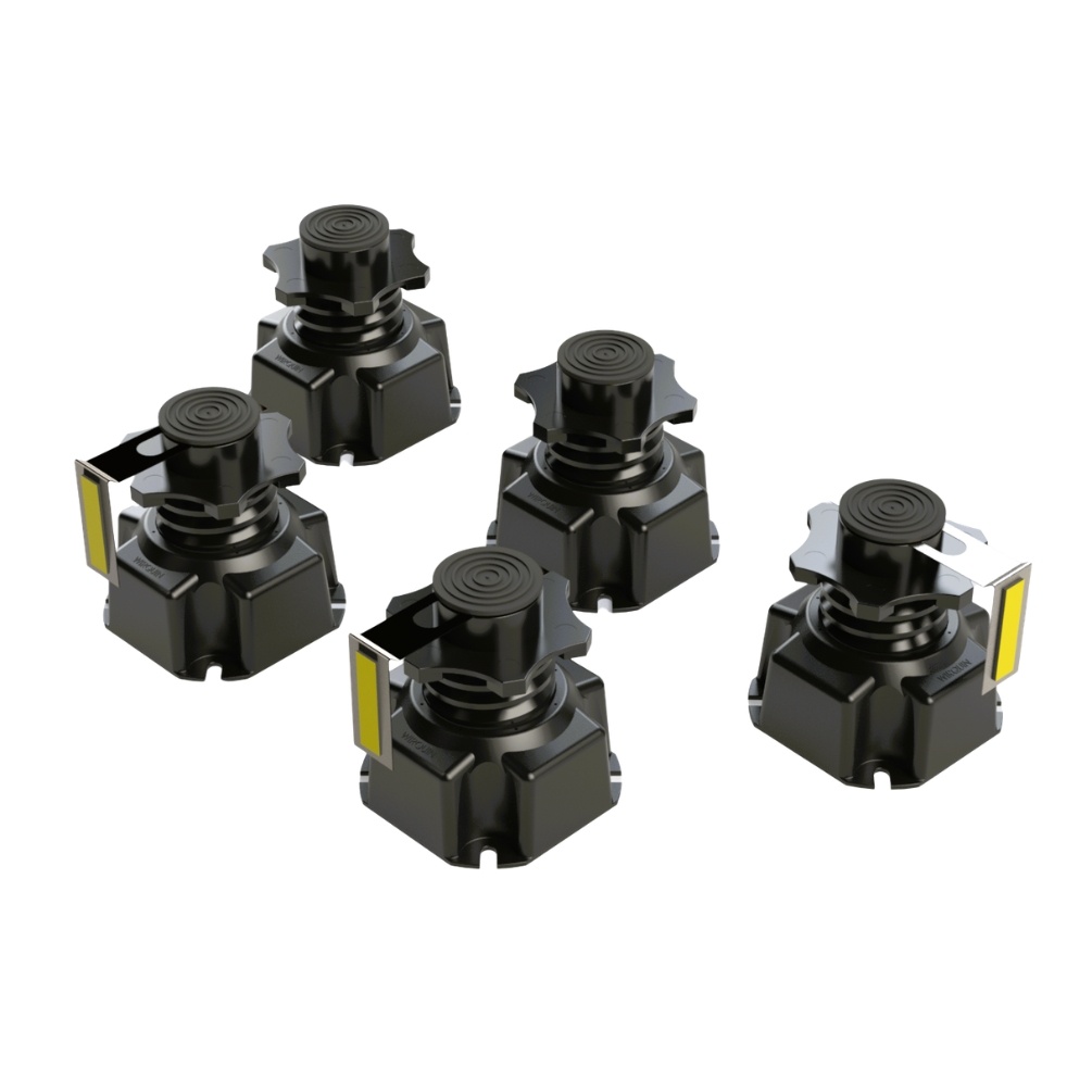 Cut out image of the Kstone Shower Tray Plinth & Leg Kit for Quad Trays